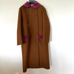 Paul & Joe long wool coat